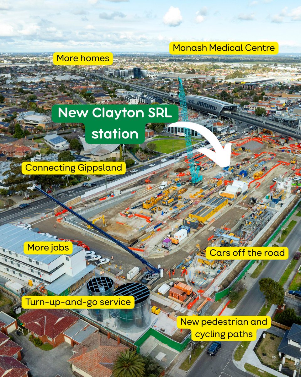 Our Clayton site is HUGE 🤯🤯🤯 – with even bigger benefits on the way for all Victorians.