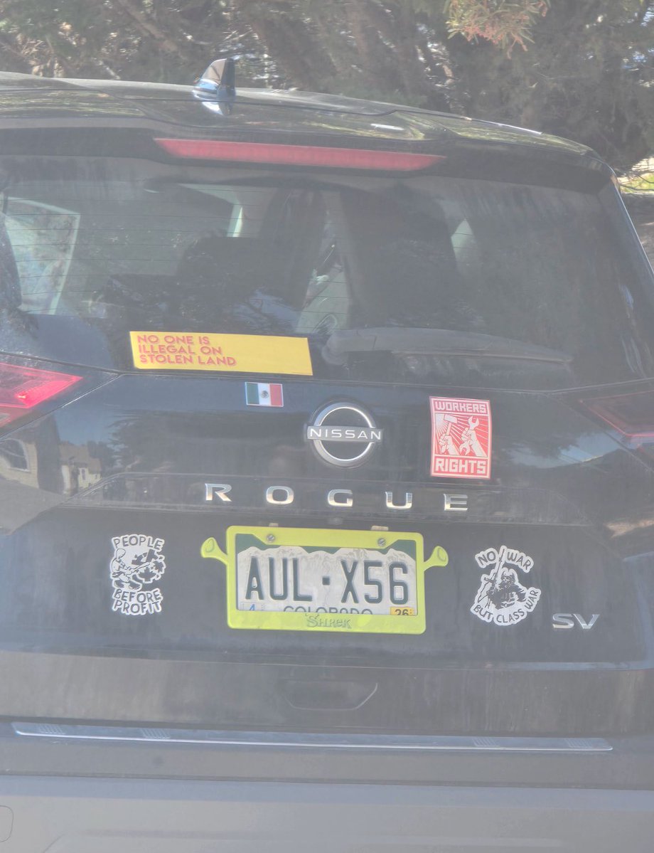 Sólionath (@anarseldain) on Twitter photo Why is the Navy employing an officer who posts under her full name, in uniform, talking about her hate for capitalism? This is her car on base: with stickers calling America “stolen land,” and calling for “class war.” This is a disgrace. <a href="/PeteHegseth/">Pete Hegseth</a> <a href="/SecWar/">Secretary of War Pete Hegseth</a> needs to investigate. Why is the Navy employing an officer who posts under her full name, in uniform, talking about her hate for capitalism? This is her car on base: with stickers calling America “stolen land,” and calling for “class war.” This is a disgrace. <a href="/PeteHegseth/">Pete Hegseth</a> <a href="/SecWar/">Secretary of War Pete Hegseth</a> needs to investigate.