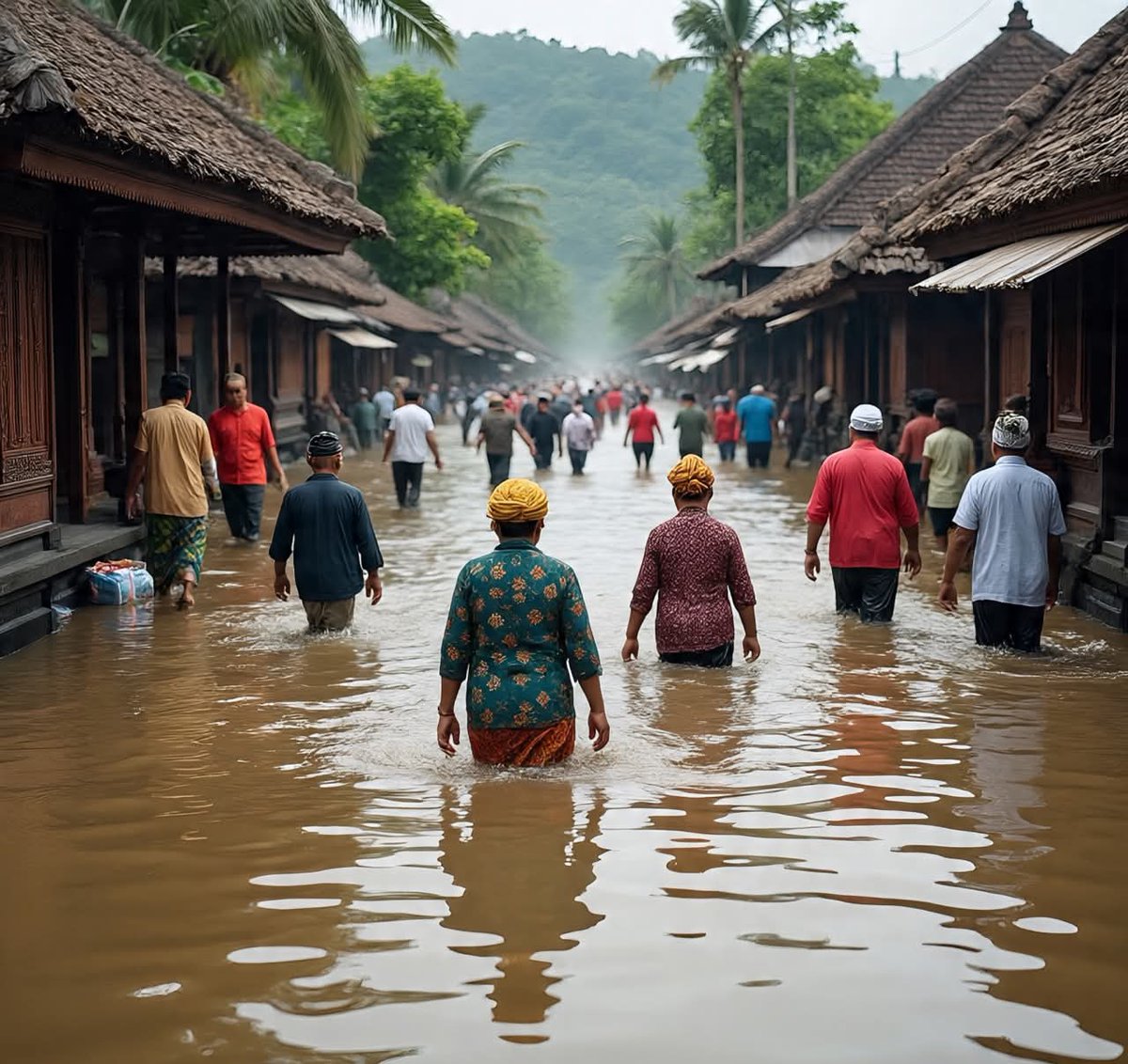 voyagenomad's tweet image. 🚨 Bali Flood Updates 🌊
Heavy rains = flooded roads, outages &amp;amp; disrupted travel.

⚠️ Tourists: expect transport delays &amp;amp; check your bookings.
💻 Nomads: backup Wi-Fi + power is a must.

✅ Stay local. ✅ Monitor alerts. ✅ Prioritize safety.

#Bali #TravelTips #DigitalNomadLife