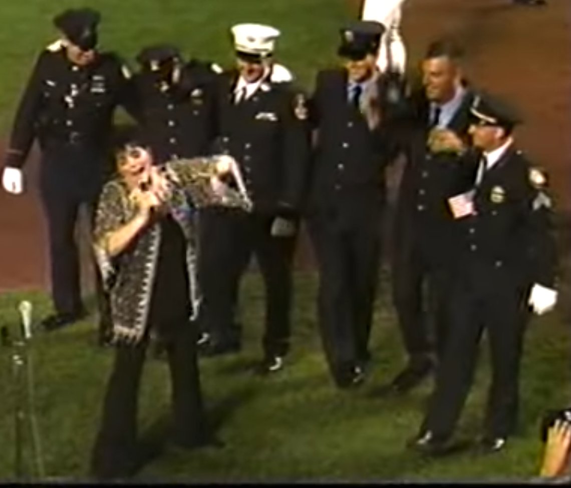 SalTheSignguy's tweet image. ... If You Were There ... You Witnessed the Best Baseball Game You'll Ever See ... Combined with a historical Moment for the Ages ... Pure Electricity ... #NeverForget  ... #NeverForget911  ... #ILOVENY ...