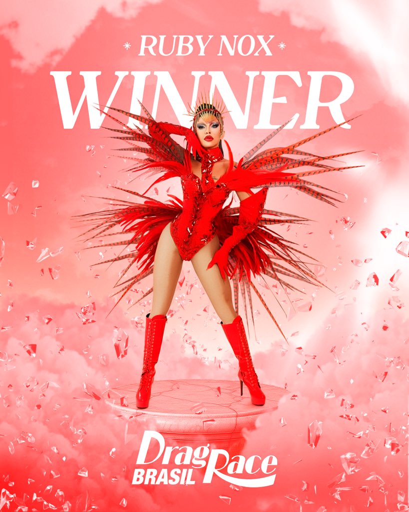 untuck3d_'s tweet photo. É o quê, carai? É WINNER, PORRA!

Ruby Nox é a vencedora da 2ª temporada de Drag Race Brasil! 🇧🇷 🎉 https://t.co/oYWgGDsXgF