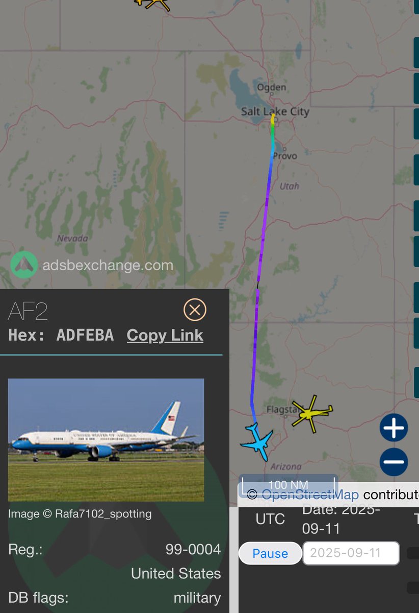 😵‍💫You see how effective the conditioning is? Half of you barely knew who Charlie Kirk was, the other half liked him because he hated +rans and brown people. Yet he was allegedly just given transport on Air Force Two. 

✈️That aircraft, like Air Force One when carrying the