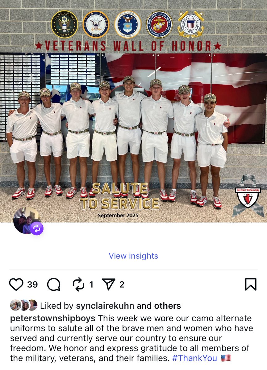 Peters Twp Boys Golf (@peterstwpgolf) on Twitter photo 