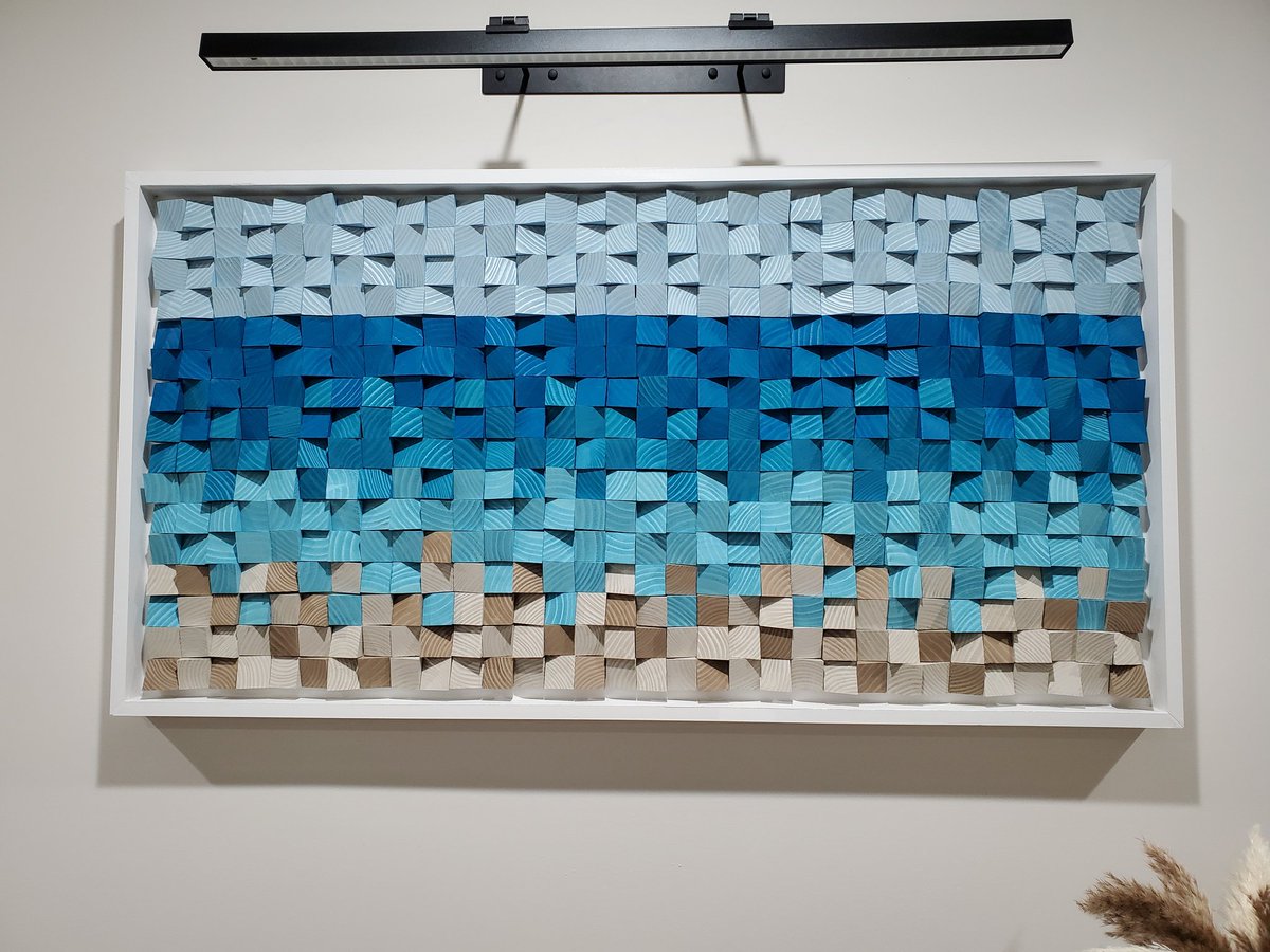 OhioWoodArtist's tweet image. Why does this wall art cost $2000?

500+ hand-shaped blocks

Acoustic performance

One-of-a-kind luxury design

White glove delivery available. Message for details.
ohiowoodartistry.etsy.com

#LuxuryWallArt #StatementDesign #ModernLuxury #DesignerLiving #HandcraftedLuxury