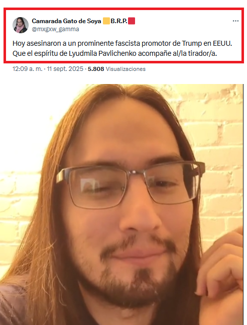 Mario Gómez, borro su publicación en la que apoyaba al asesino del Charlie Kirk. 👀👀🚨🚫