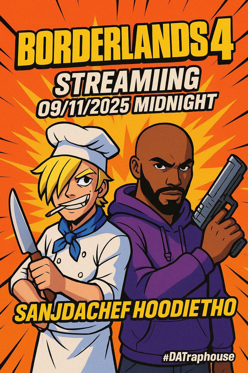 Hoodietho_KICK's tweet image. Tonight Begins The BL4 Adventure with @Sanjidachef_ Pull up if you are a late nighter on #kick #youtube #tiktok kick.com/hoodietho  kick.com/sanjidachef follow up or miss out #DeathPenalties