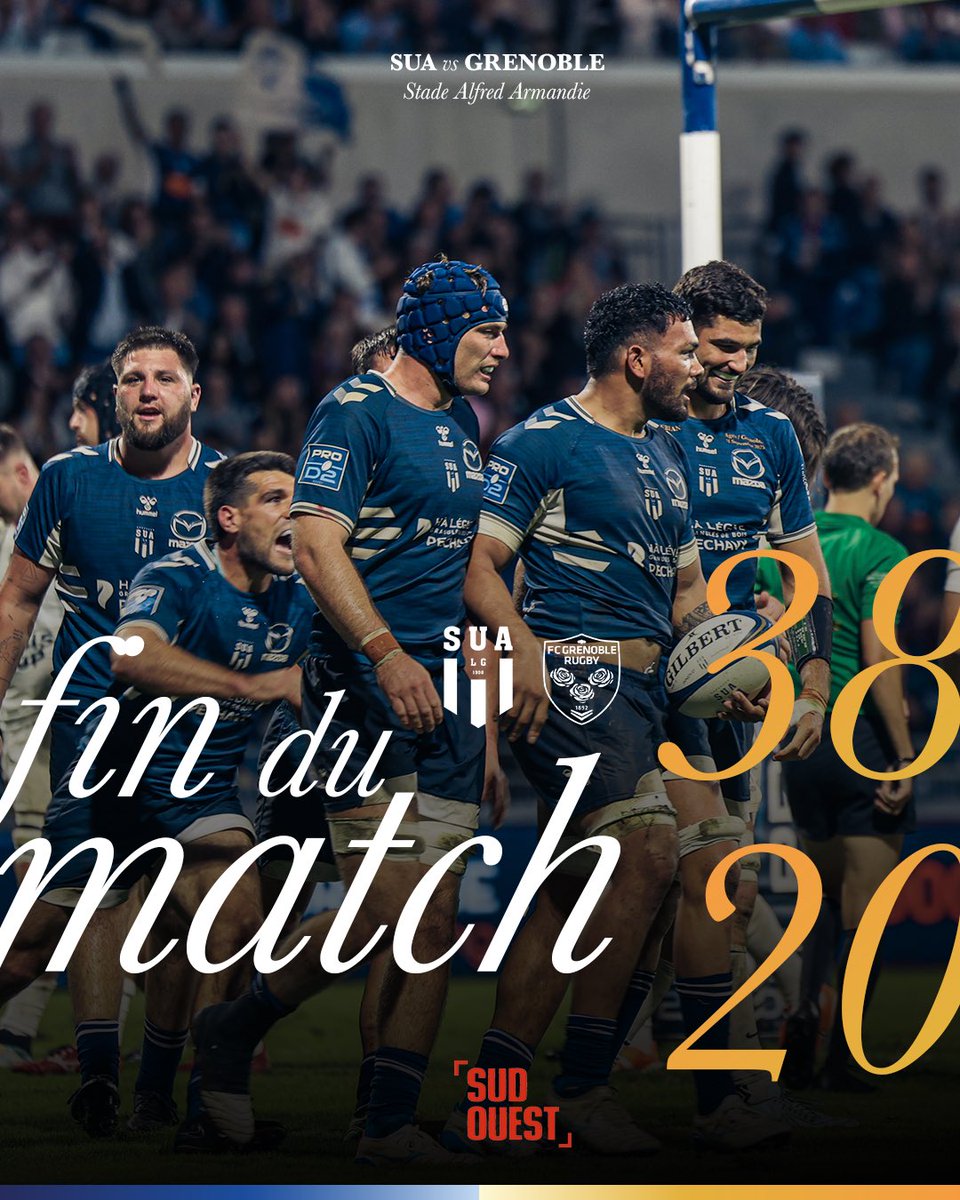 5️⃣ points de plus à la maison 💙

Quel match ! Bravo messieurs 🔥