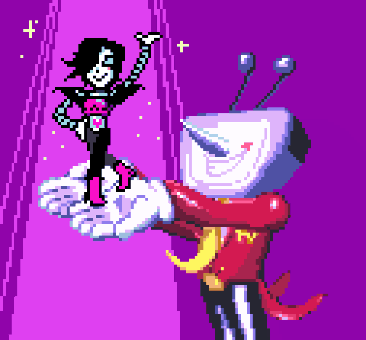 he's showing off 
#mettatenna #utdr