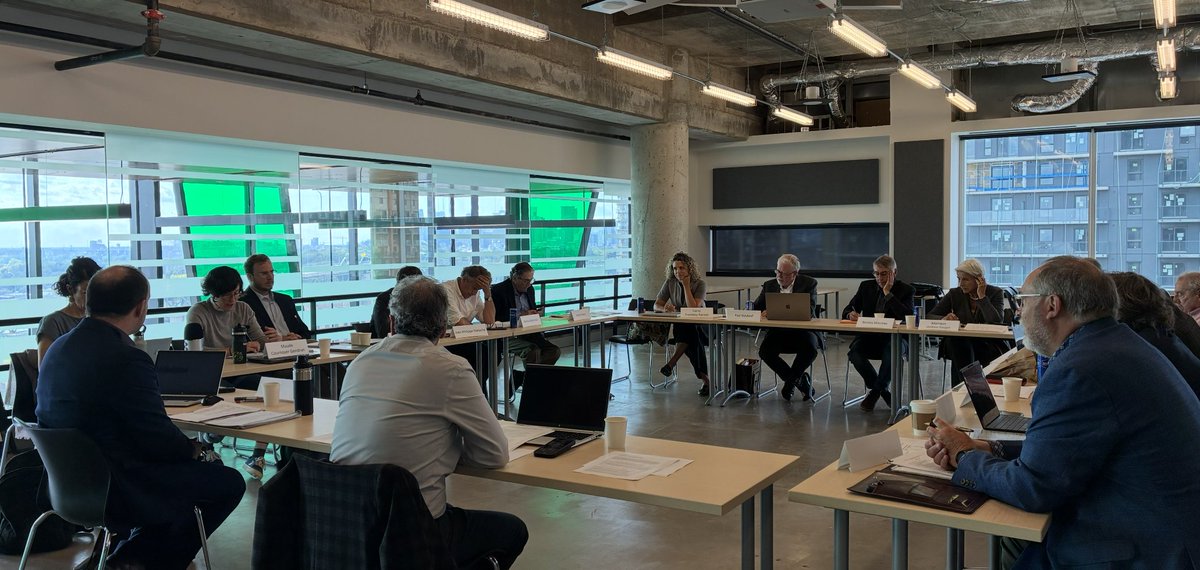 La consultation sur la fiscalité et les finances municipales se poursuit !

Aujourd’hui, l'UMQ était à l’<a href="/USherbrooke/">Université de Sherbrooke</a> pour assister à un panel d’expertes et d’experts réuni par Luc Godbout et Tommy Gagné-Dubé de la Chaire en fiscalité et en finances publiques. #polmun