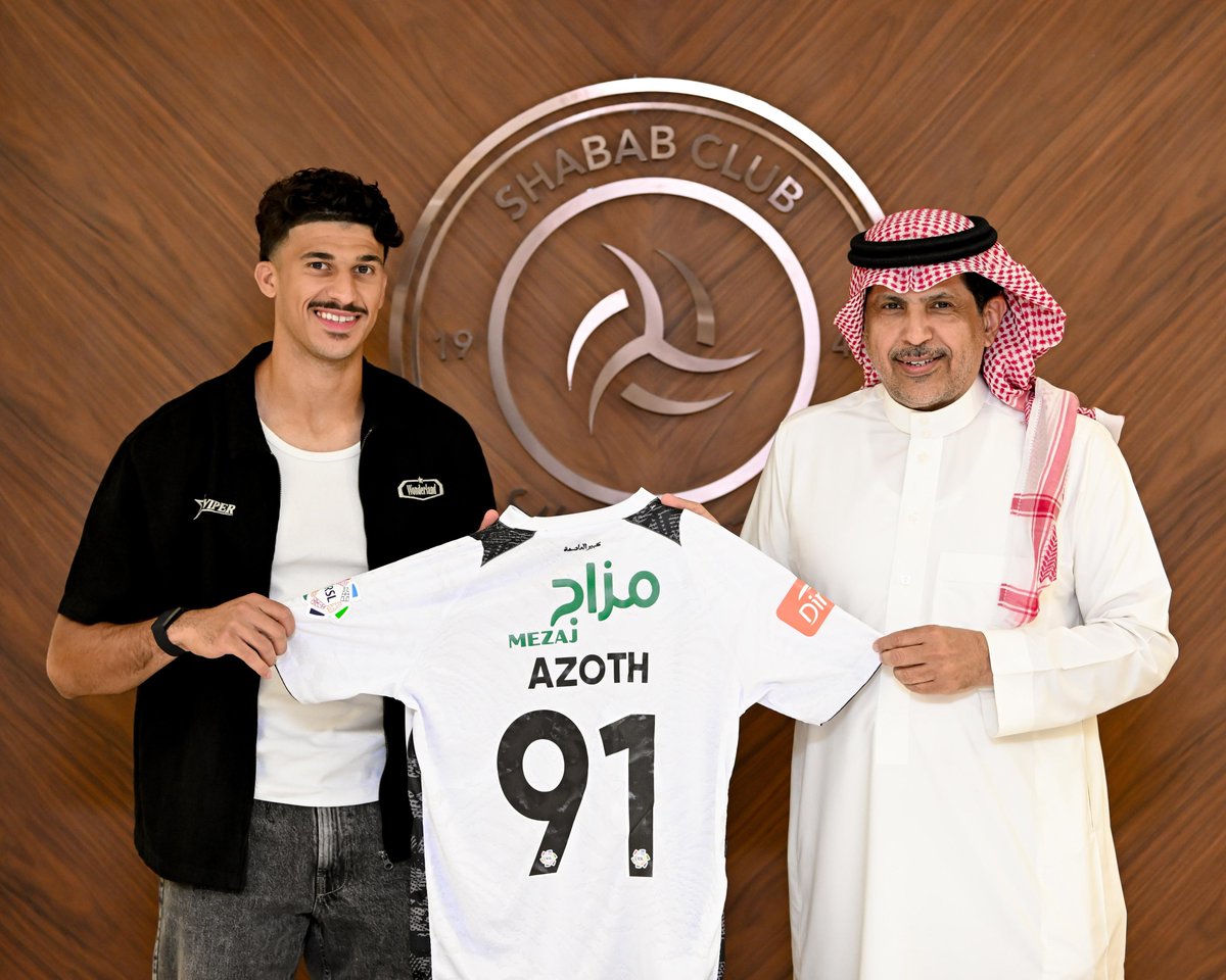 AlShababSaudiFC's tweet image. ✍️ | "العثمان" ينضم لـ #كبير_العاصمة 🤩

#يلا_شباب | #العثمان_شبابي