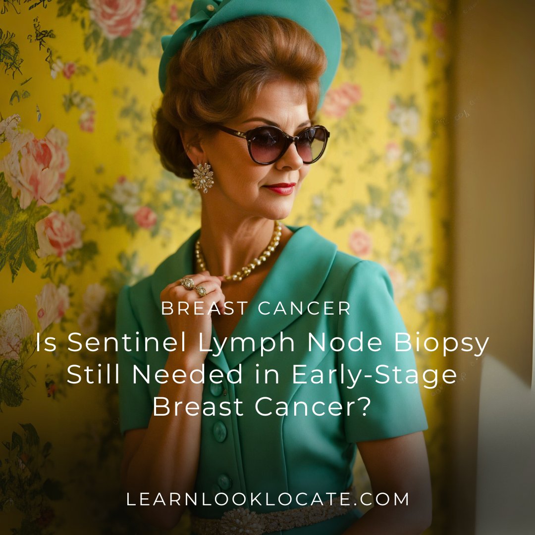 Do all women with early-stage breast cancer need a sentinel lymph node biopsy?

New trials (INSEMA &amp; SOUND) show some may safely skip it.
Medically reviewed by Dr. Charles Weaver, Oncologist.

bit.ly/4m8KQ8w

#LearnLookLocate #BreastCancer #Oncology