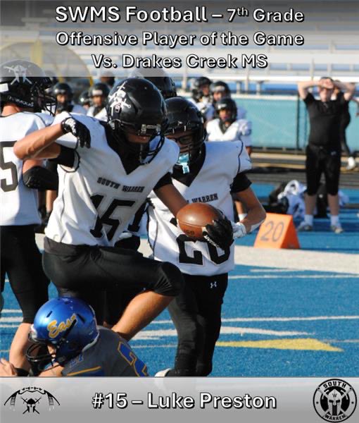 South Warren Middle School Football tweet media
