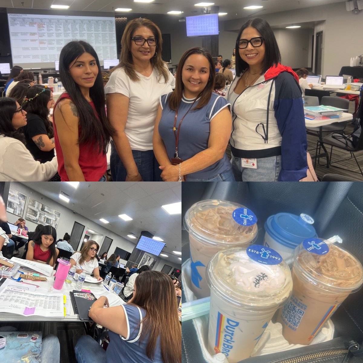 Tippi Herrera (@tippih833) on Twitter photo Shoutout to our amazing teachers diving into professional development to better support student writing! ✍️📚
Collaboration ✅
Teamwork ✅
And a sweet treat☕️ to thank them for their dedication!
#TeacherLife #PDDay #WritingSuccess <a href="/badillo_mrs/">Lorena Alvarez-Badillo</a> <a href="/EGonzalez_DVES/">Elizabeth Gonzalez</a> <a href="/oceans80/">Erika, M.Ed</a> Shoutout to our amazing teachers diving into professional development to better support student writing! ✍️📚
Collaboration ✅
Teamwork ✅
And a sweet treat☕️ to thank them for their dedication!
#TeacherLife #PDDay #WritingSuccess <a href="/badillo_mrs/">Lorena Alvarez-Badillo</a> <a href="/EGonzalez_DVES/">Elizabeth Gonzalez</a> <a href="/oceans80/">Erika, M.Ed</a>