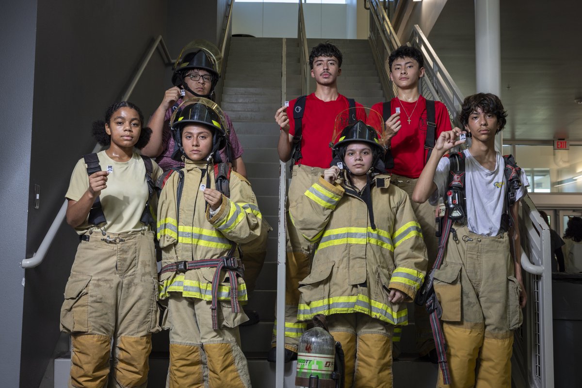 Each year, fire and police departments across the country come together to honor the lives lost on September 11, 2001.

Today, under the leadership of James Baird, our fire class carried on this tradition by climbing 110 floors in full gear and air packs — a tribute to the 343