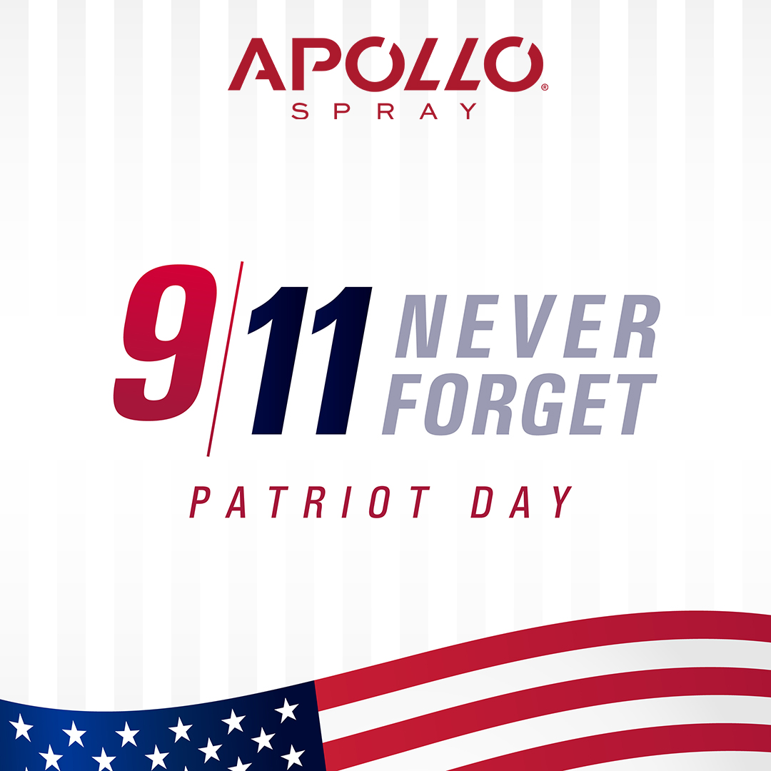 ApolloSprayers's tweet image. On this day, we pause to remember the lives lost, the heroes who stepped forward, and the resilience of our nation. 🇺🇸 #NeverForget #PatriotDay