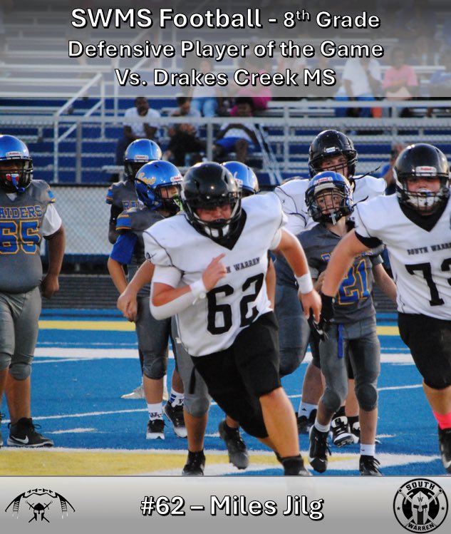 South Warren Middle School Football tweet media