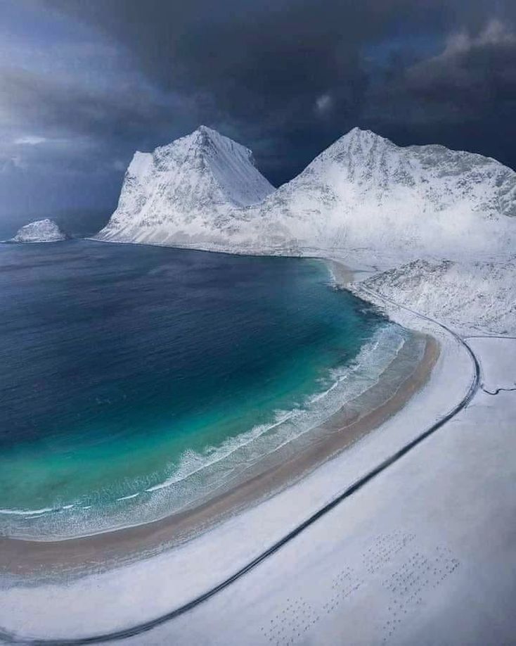 Haukland Beach, Loften Islands, Norway