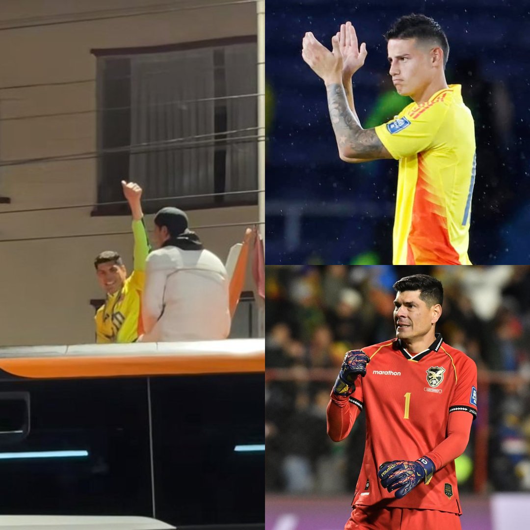 🗣️ Carlos Lampe, sobre los festejos con la camiseta de Colombia: “Fue casualidad, justo antes jugamos con Colombia. Yo tengo buena relación con James […] yo llevaba la camiseta para que me la firmara. 

Estuve tan concentrado que me olvidé de llevársela, la llevaba conmigo y