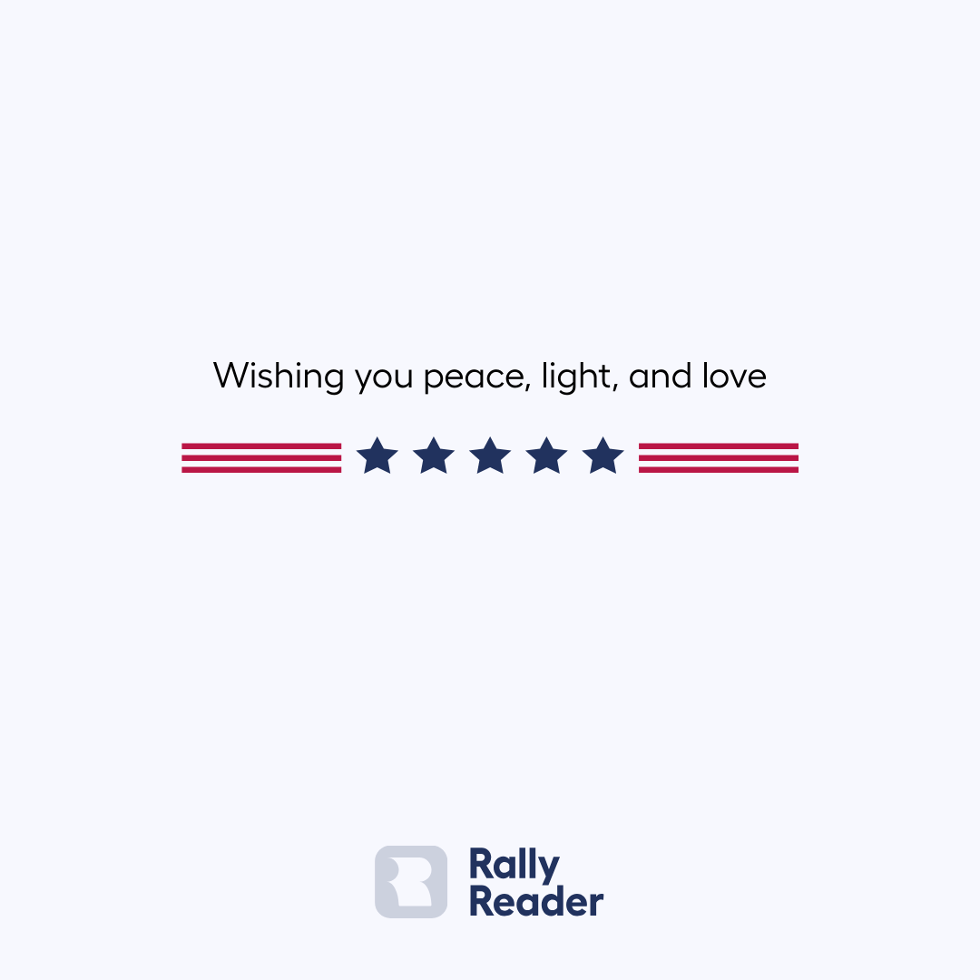Rally Reader is taking the day to reflect on the past, send gratitude to our public services, and honor the memories that unite us. 🕊️ #RallyReader #DayOfRemembrance #NeverForget
