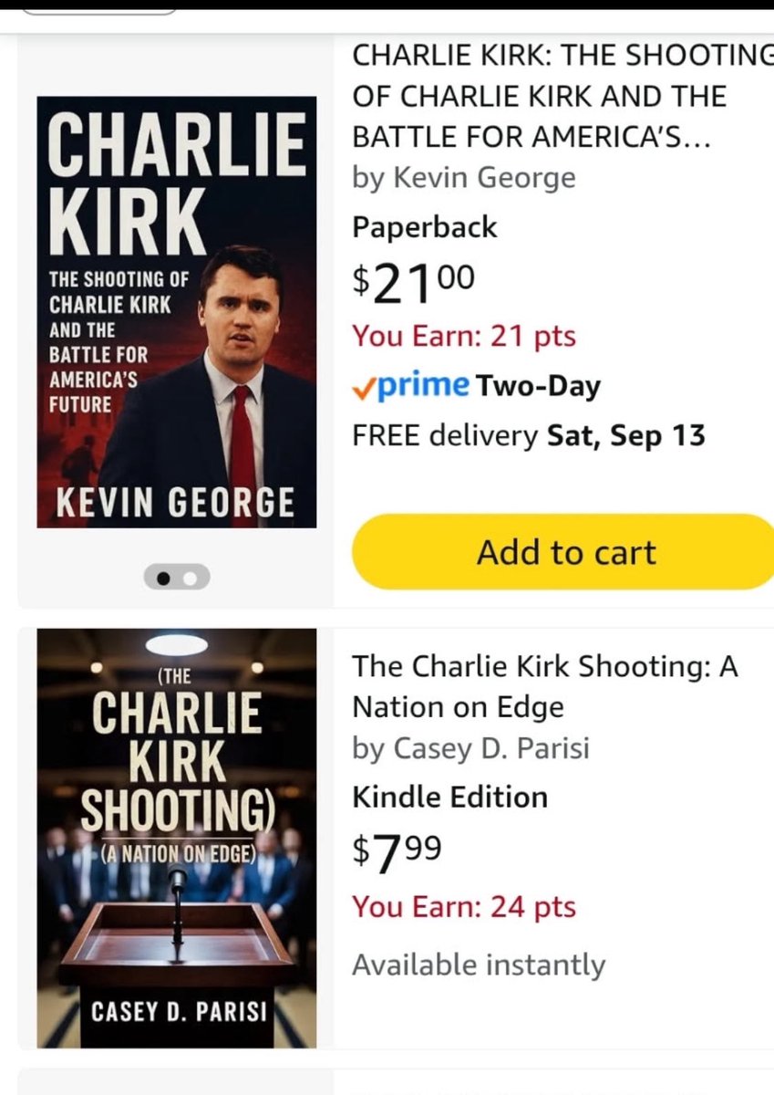 These books were published the day before the shooting‼️I’m done with this.