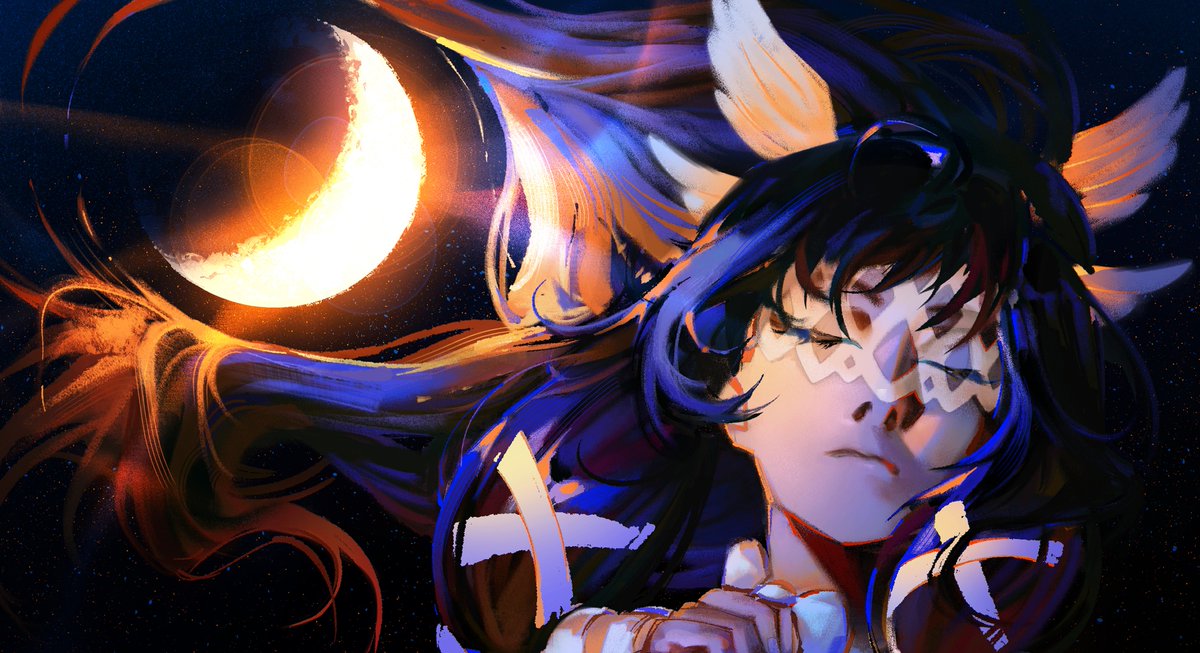 Moon Maiden Columbina #GenshinImpact