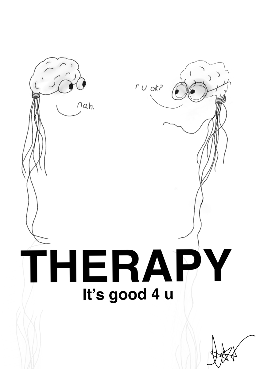 for a school mental health art thingy :3