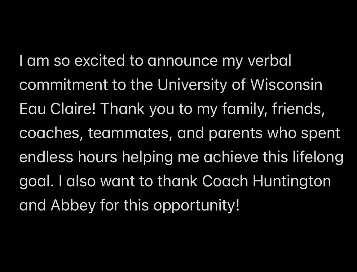 #Committed <a href="/UWECSoftball/">Blugold Softball</a> 💙💛