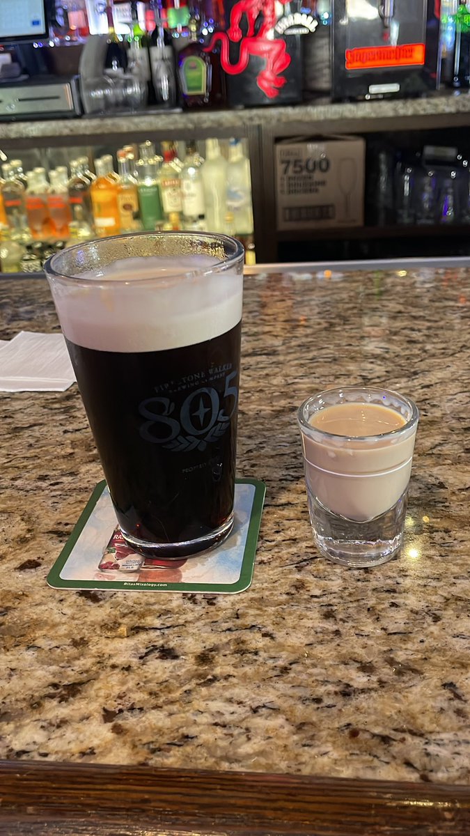 Deconstructed Irish Car Bomb