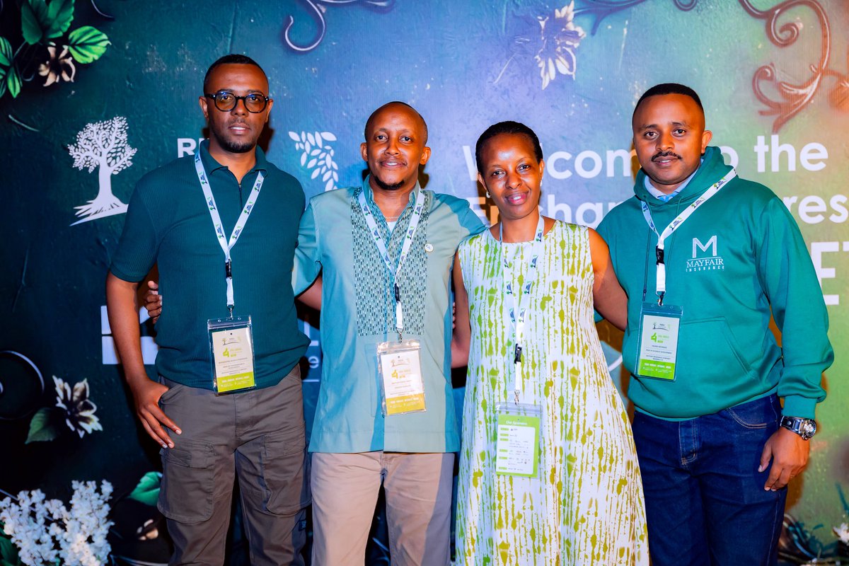 MayfairRwanda's tweet photo. As the 4th @RibaRwanda annual conference unfolded, our team was warmly welcomed during the Enchanted Forest: Meet and greet dinner. As gold sponsors, the  team enjoyed meaningful connections with industry leaders under the theme “ Innovate, Integrate, Insure”. 

#MayfairInsurance https://t.co/y59Zyzliav
