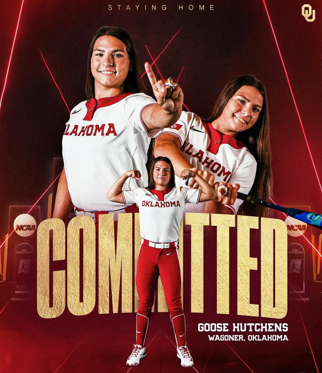 The Goose is loose and she’s coming home to Norman!!! I don’t know if I’ve ever been this excited about a recruit! 🏠🅾️🪿