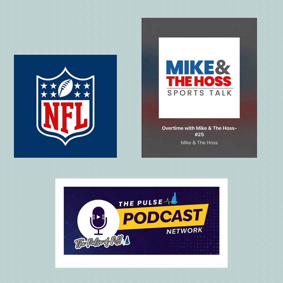 Want to hear Mike &amp; The Hoss’s takes on NFL Week 1? Click the link in our bio or go to The Pulse Of NH Podcast Network! 

thepulseofnh.com/on-air/mike-an…

👆🏼Scroll all the way down until you find Overtime With Mike &amp; The Hoss!  

#nfl #football #newengland #mikeandthehoss