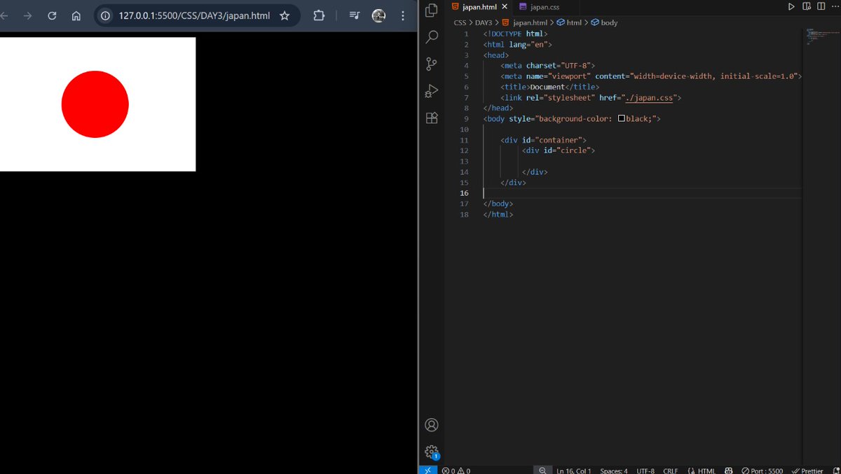 SSinha40171's tweet image. #WebDevelopment Day 9✅
Key learnings from the session :
° Cascading ( !important➡️Inline CSS➡️ID➡️Class➡️Tags )
° Positioning ( Static , Sticky , Fixed, Relative , Absolute )
° Z- Index
°Country Flags #miniprojects
#coderArmy