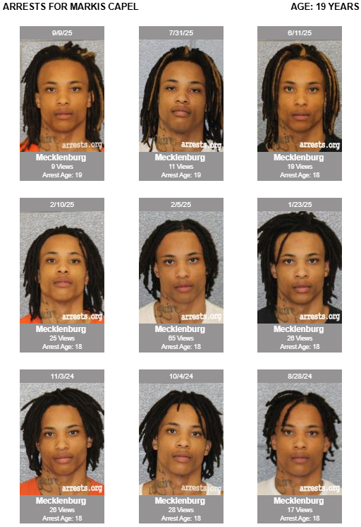 Meck Citizen (@citizenmeck) on Twitter photo Arrested in Charlotte yesterday for robbery and assault with a deadly weapon with intent to kill. 9 prior arrests in the past year, several violent. This happens every day in Charlotte. <a href="/L1569Uptown/">Uptown resident</a> <a href="/SloanRachmuth/">Sloan Rachmuth</a> <a href="/CLT_GOP/">CLT_GOP</a> <a href="/CLTJustice704/">Charlotte Predator Revolving Door</a> Arrested in Charlotte yesterday for robbery and assault with a deadly weapon with intent to kill. 9 prior arrests in the past year, several violent. This happens every day in Charlotte. <a href="/L1569Uptown/">Uptown resident</a> <a href="/SloanRachmuth/">Sloan Rachmuth</a> <a href="/CLT_GOP/">CLT_GOP</a> <a href="/CLTJustice704/">Charlotte Predator Revolving Door</a>