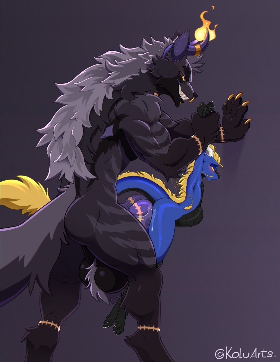 big boi getting some noodles!

Art for <a href="/RyuHanja/">Ryu Hanja</a> and <a href="/Zarn_Ador/">Zarn Ador</a>