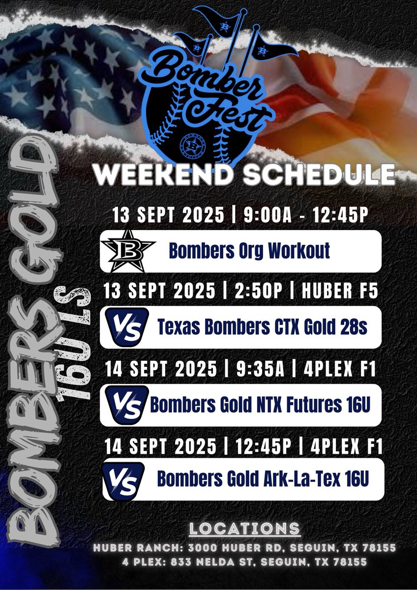 Evelyn Moore (@e_3m_3) on Twitter photo First tournament of the season! Can’t wait! <a href="/BombersLonestar/">Bombers 18u LS, 16u HTX/CTX/CC, 14u LS SETX</a>
<a href="/SBRRetweets/">Softball Recruiting Reposts</a> <a href="/LineDsoftball/">Line Drive Media</a> <a href="/CoastRecruitsSB/">Coast Recruits 🥎</a> First tournament of the season! Can’t wait! <a href="/BombersLonestar/">Bombers 18u LS, 16u HTX/CTX/CC, 14u LS SETX</a>
<a href="/SBRRetweets/">Softball Recruiting Reposts</a> <a href="/LineDsoftball/">Line Drive Media</a> <a href="/CoastRecruitsSB/">Coast Recruits 🥎</a>