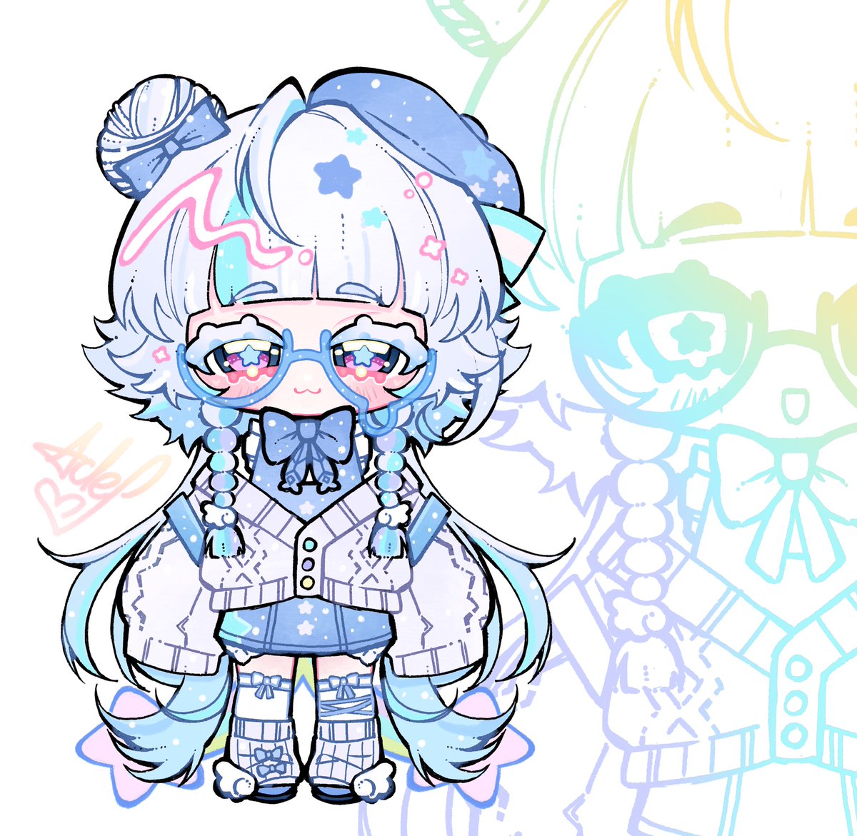 Been Wanting to draw this Design since Ive first laid eyes upon it! I hope you like it Momo✨🌷