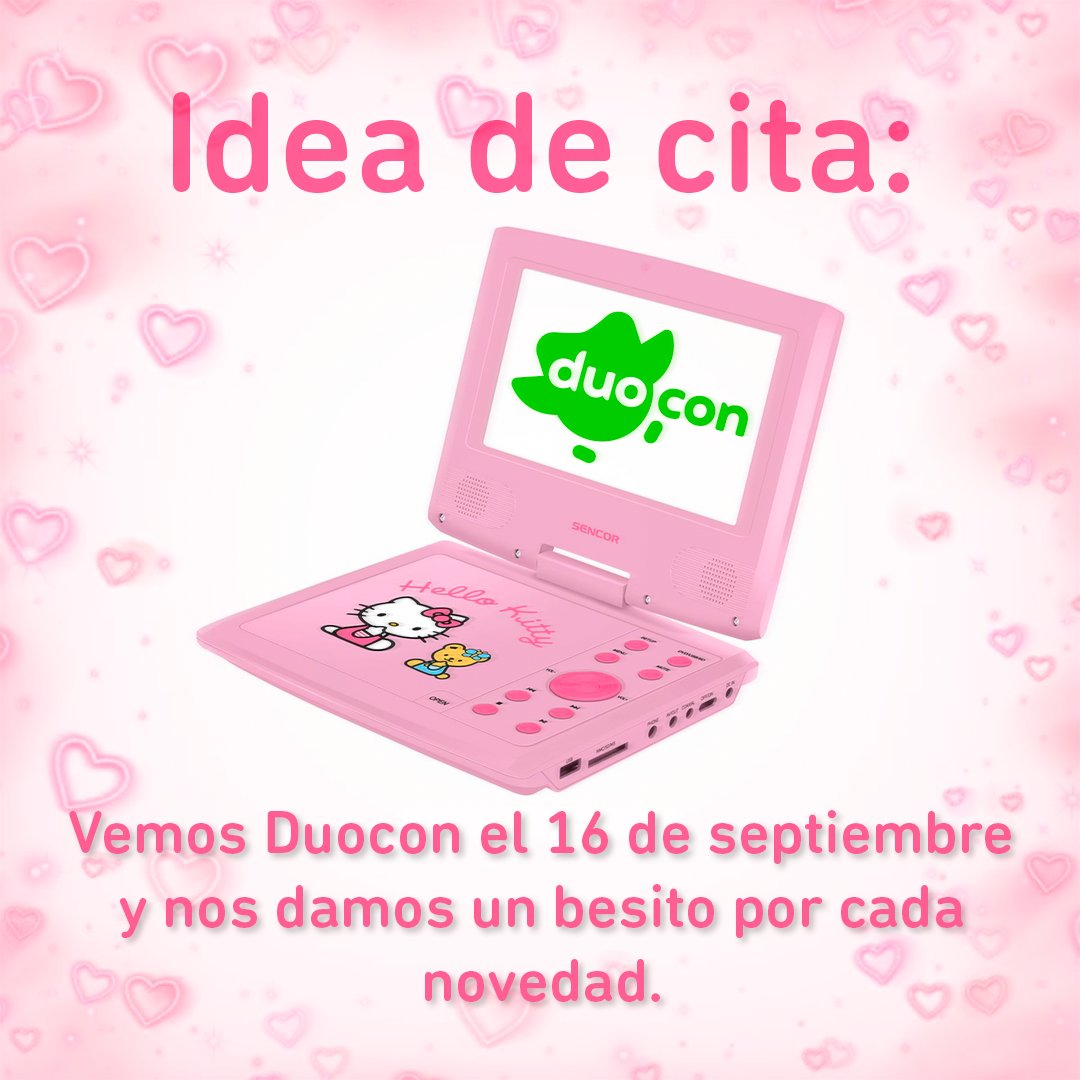 Solo es el pretexto, lo importante es Duocon. 💚 duocon.duolingo.com