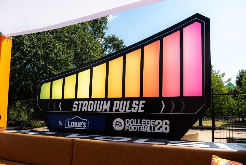 Hear me out….. A Giant Stadium Pulse on top of the Jumbotron at Jordan-Hare