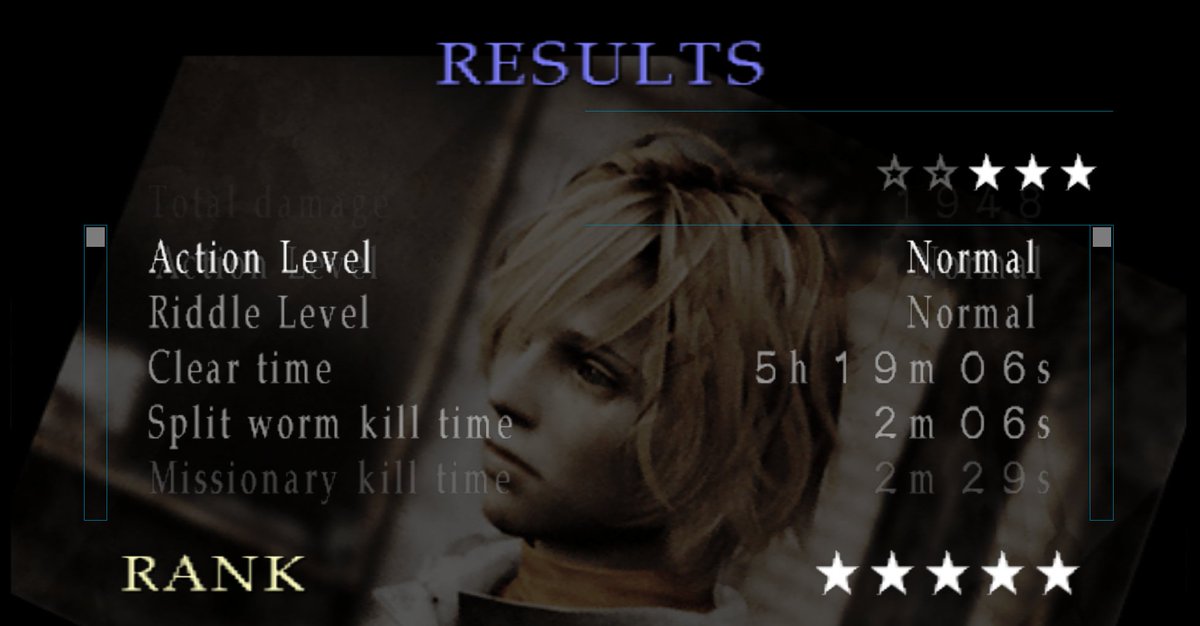 Septerna_'s tweet image. Silent Hill 3 done. Banger.