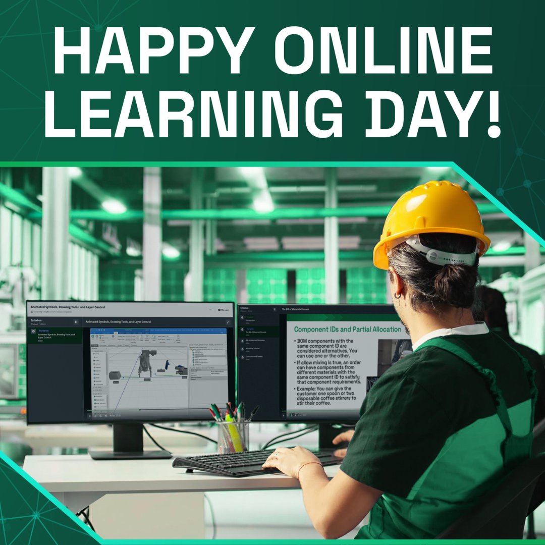 🎓 Happy #OnlineLearningDay! At Simio University, learn simulation modeling on your schedule with on-demand videos and interactive workshops. 

Start your simulation journey or deepen your expertise today: simio.com/simio-universi…

#SimioUniversity #ContinuousLearning #DigitalTwin