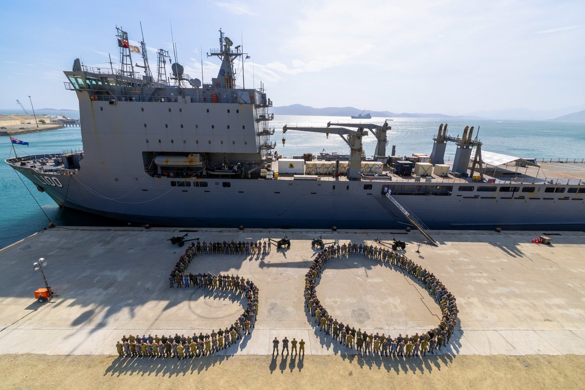 It was a privilege to represent the Chief of Army last weekend in Port Moresby, as the Papua New Guinea Defence Force celebrated it’s country’s 50th Anniversary of Independence.

ADF personnel embarked on HMAS Choules are supporting Operation WANTAIM.

#StrongerTogether