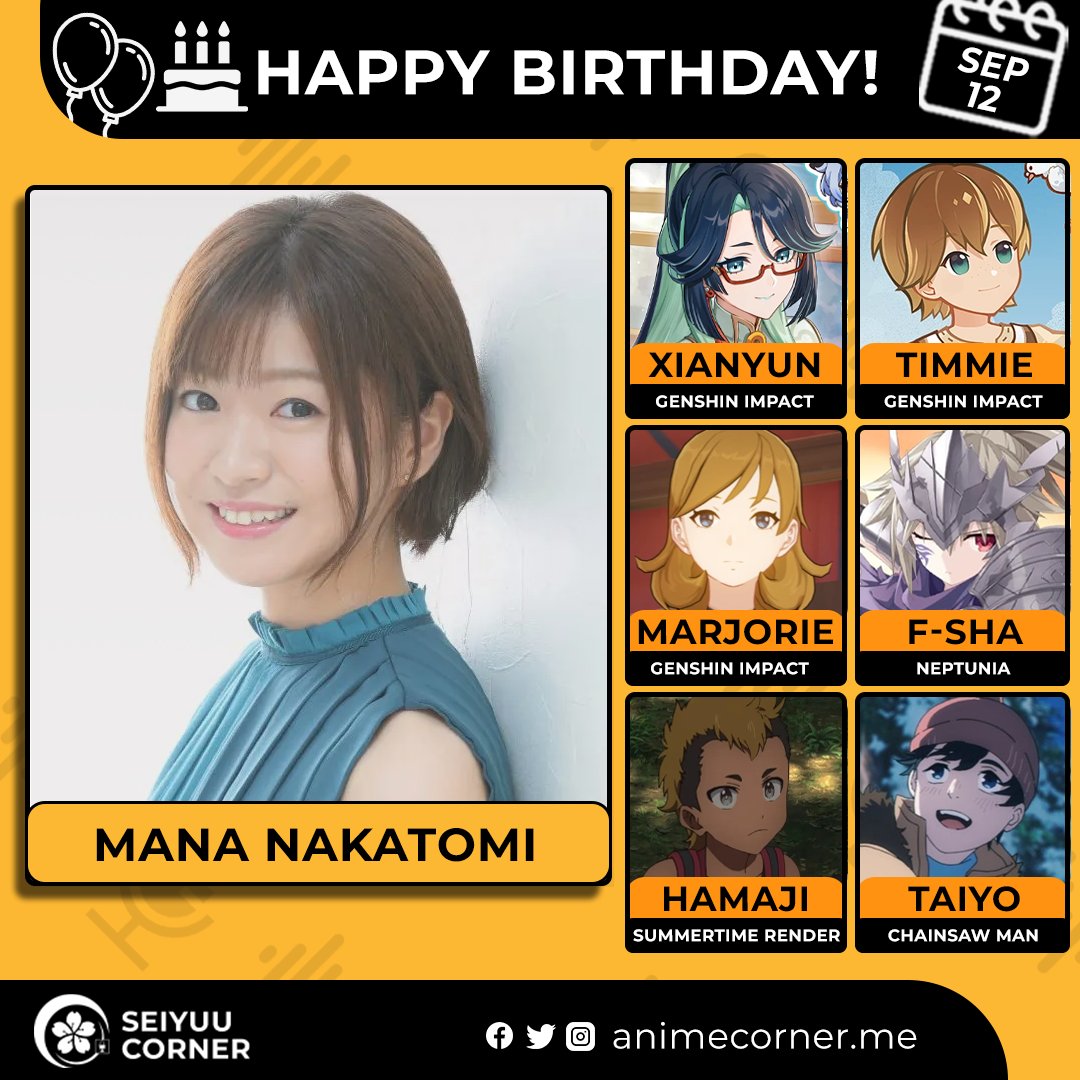 Happy birthday Mana Nakatomi! 🎉

Let's wish her all the best <a href="/nakatommy_mana/">中臣真菜</a> 

#ManaNakatomi #中臣真菜 #中臣真菜誕生祭2025