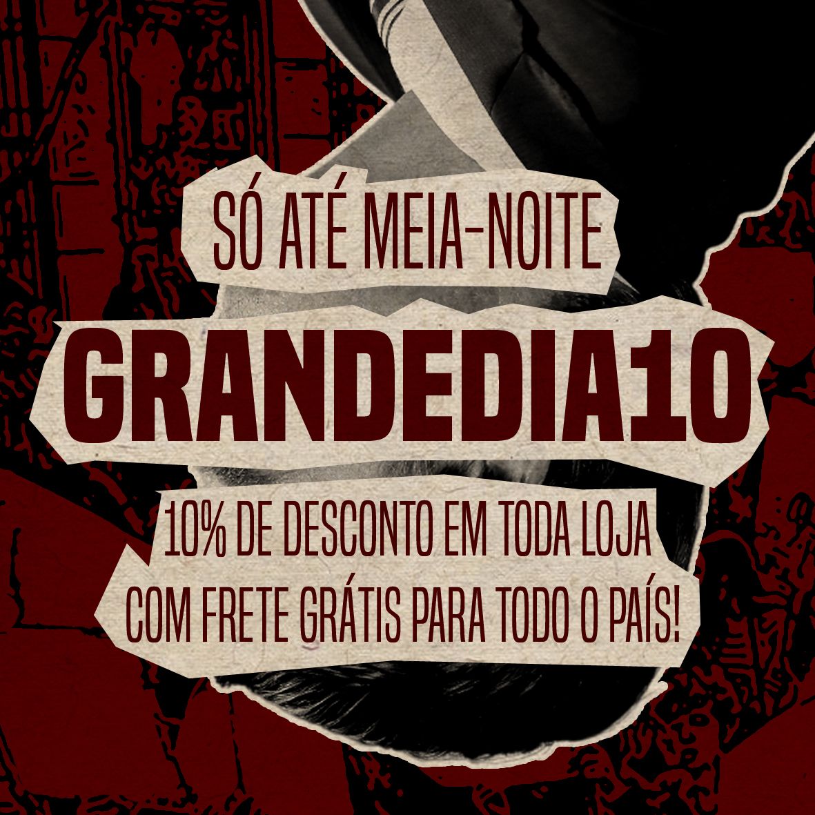🚨 SÓ ATÉ MEIA-NOITE! 🚨 

USE O CUPOM [GRANDEDIA10] PARA TER 10% DE DESCONTO EM TODA LOJA DA TSA, EM PEDIDOS A PARTIR DE R$50,00!