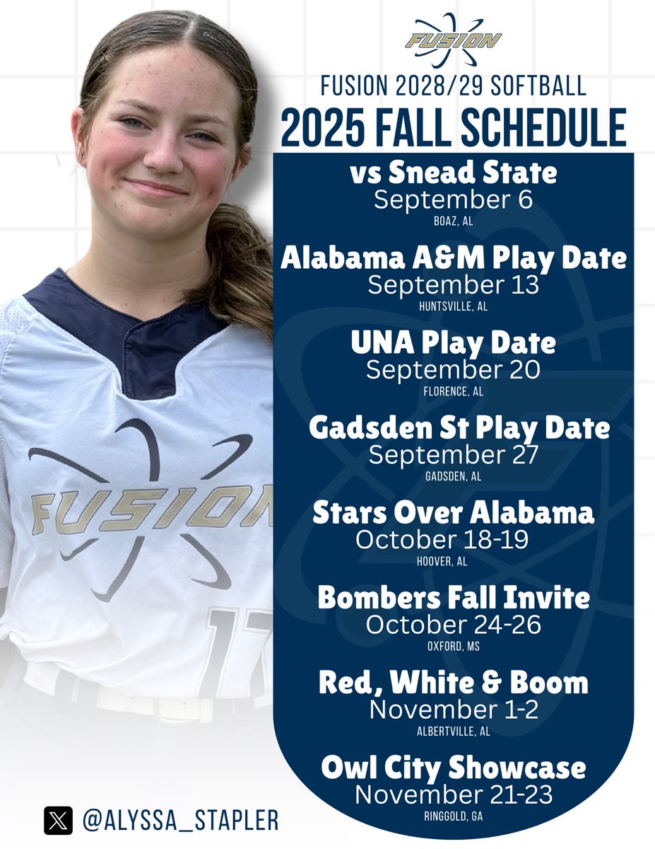 Fall schedule come check us out. 
<a href="/CoastRecruits/">Coast 2 Coast Recruits</a> <a href="/SunilSportsNews/">Sports News By Sunil Sunder Raj</a> <a href="/QualifiedSports/">Qualified Sports Network</a> <a href="/TopPreps/">TOP PREPS @TopPreps | X | Sports News & Recruiting</a> <a href="/TOP_D1RECRUITS/">Softball Top Preps Retweet</a> <a href="/DirectRecruits/">Direct Recruits</a> <a href="/SoftballHome/">Softball Home</a> <a href="/DiamondAddicts/">Diamond Addicts</a> <a href="/CSAPrepStar/">PREPSTAR</a>