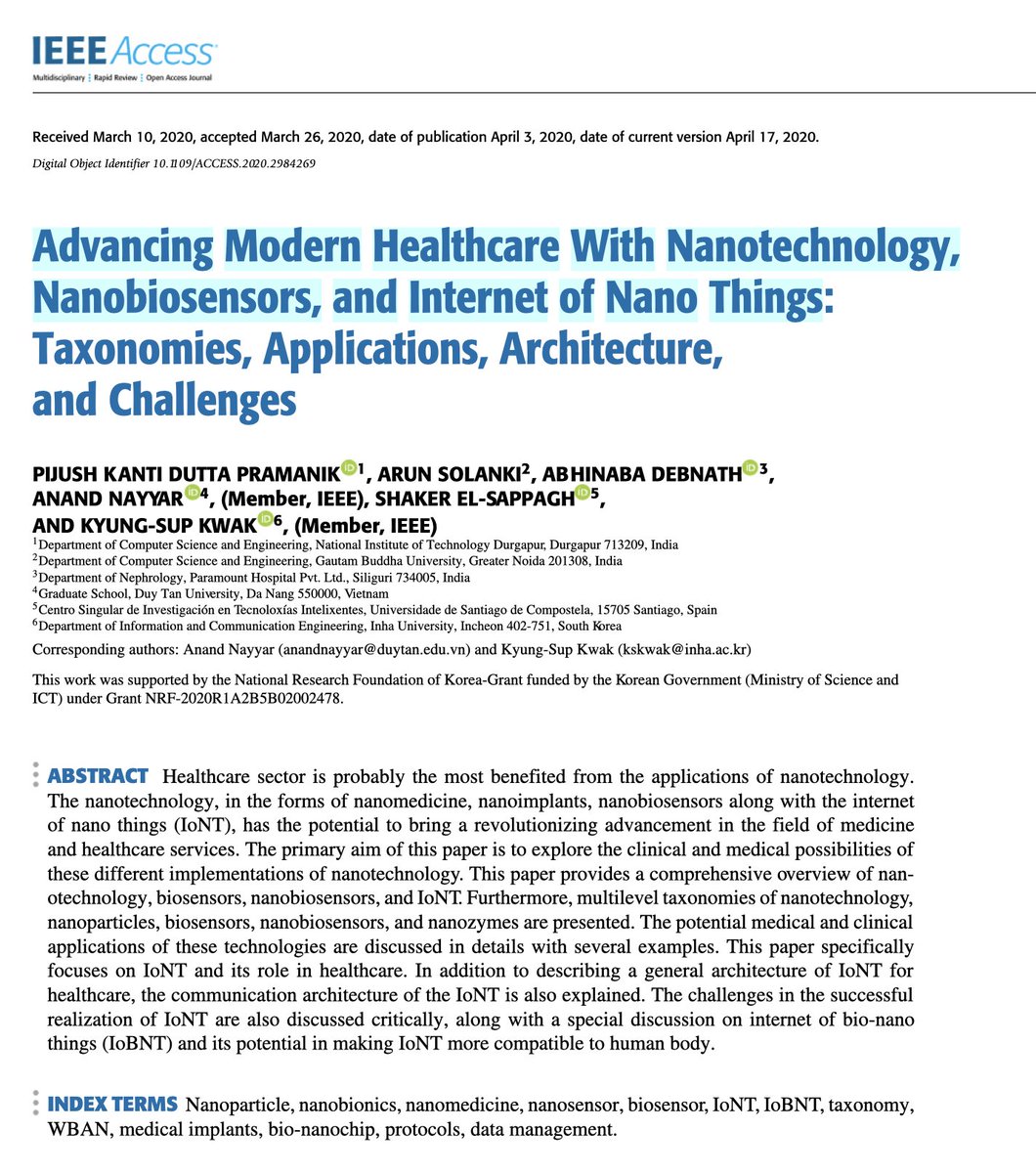 CorinneNokel's tweet image. Precison AI Medicine 

Internet of Nano Things / Internet of Nano-Bio Things

#BioCyberInterface

Wireless Medical Body Area Network 

#NanoBiosensors 

researchgate.net/publication/34…