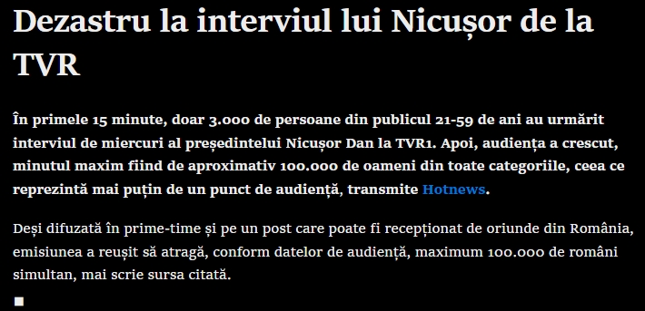 mariandidthis's tweet photo. #Romania #Interviu #TVR #NicusorDan #Incompetenta #Flux24 #Politica #RomaniaTradata #RomaniaMintita
Nu se mai uită nici dracu' la Nicușor! 👇 https://t.co/vEDNbLfz0L