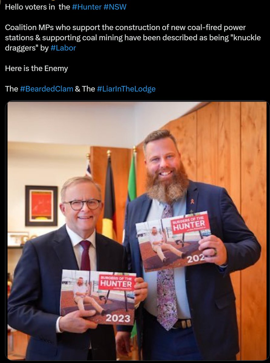 MrsS2023's tweet photo. Yes the #BeardedClam in the Hunter got away with it, and never reported on the mainstream media. https://t.co/ehCpNfjXbW