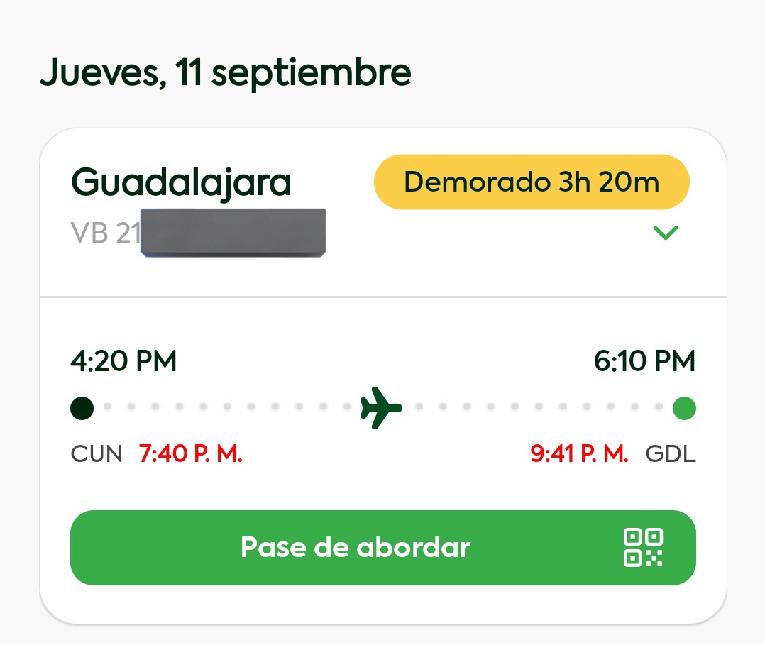MirandaEd92's tweet photo. @VivaAerobus ya casi no vuelo con ustedes y el vuelo que voy a tomar presenta una demora asi... Como es posible que sigan ofreciendo un servicio en estas condiciones? https://t.co/e3973nwjUl