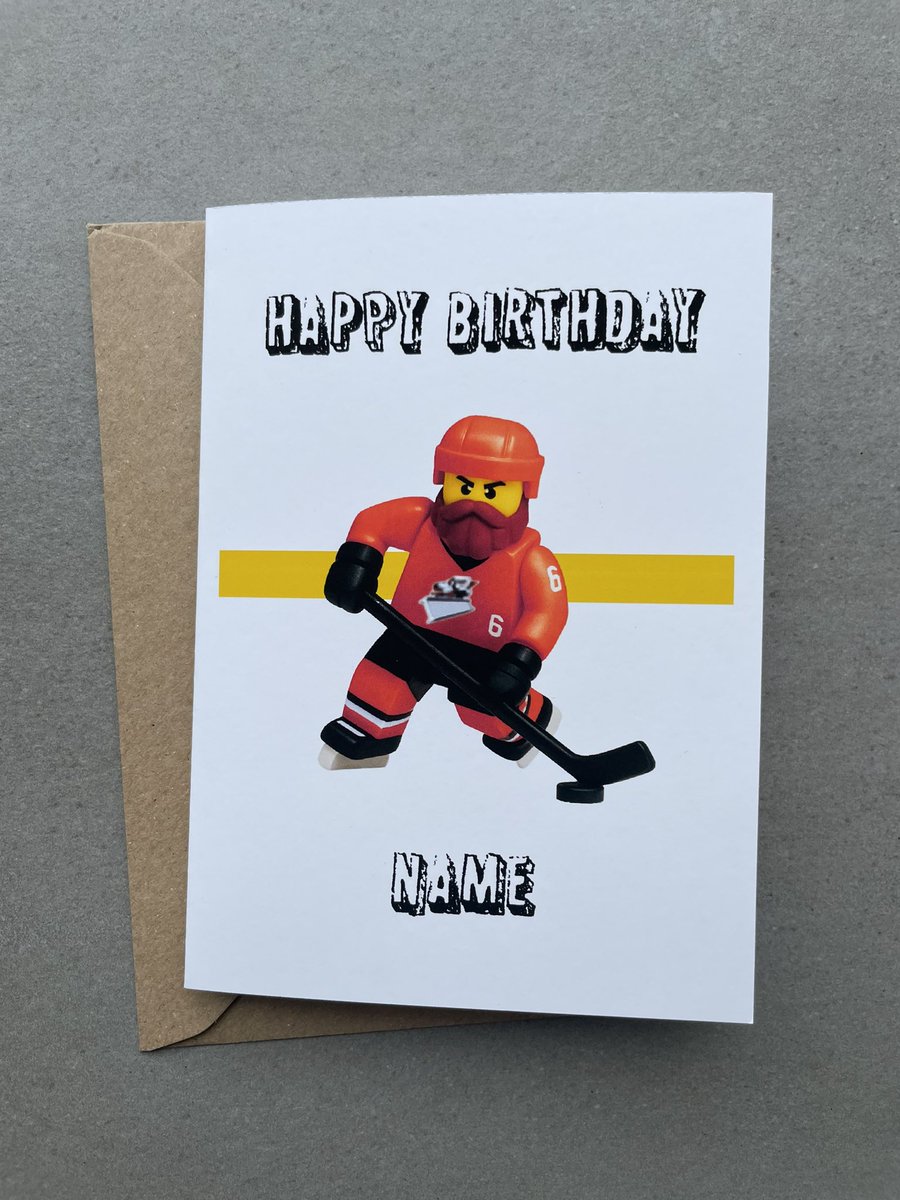 puckadesigns's tweet image. Ice Hockey Lego Birthday Card
Size A6
£2.99 only
Option to personalise 

#steelers #icehockey #wearestorm #cardiffdevils #uppagiants 

puckadesigns.etsy.com