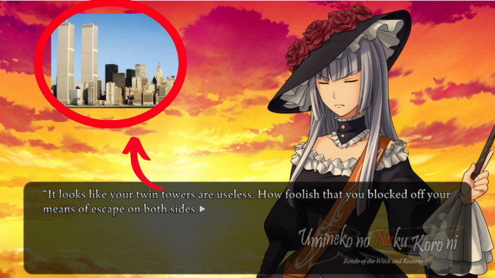 ModeObama's tweet image. Did Umineko predict 9/11?????